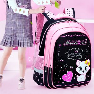 Kids Cute Cat Backpack – Lightweight Waterproof School Bag